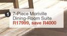 7 Piece Moriville Dining Room Suite 