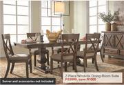 7 Piece Windville Dining Room Suite