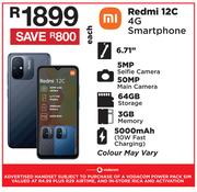 Redmi 12C 4G Smartphone-Each
