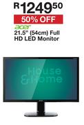 Acer 21.5" (54cm) Full HD LED Monitor