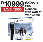Sony PS5 Console With God Of War Game