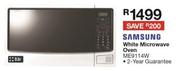 Samsung 32Ltr White Microwave Oven ME9114W