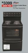 Univa 4 Plate Cable Stove U116