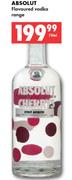 Absolut Flavoured Vodka Range-750ml