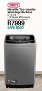 Defy 17Kg Metallic Top Loader Washing Machine DTL153