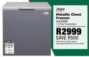 Univa 194L Metallic Chest Freezer UC210M