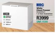 KIC 285L White Chest Freezer KCG300/1