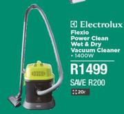 Electrolux Flexio Power Clean Wet & Dry Vacuum Cleaner 1400W