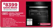 Defy Slimline Thermostat Eye Level Oven DBO490