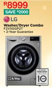 LG 8/5Kg Washer/Dryer Combo F2V5GGP2T