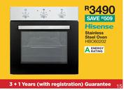 Hisense Stainless Steel Oven HBO60202