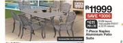 7-Piece Naples Aluminium Patio Suite