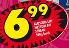 Blossom Lite Medium Fat Spread Brick-500G