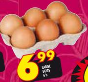Large Eggs-6's Pack