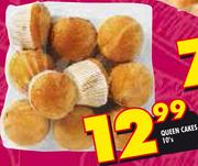 Queen Cakes-10's Pack