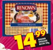 Renown Shoulder Bacon-200G