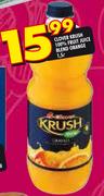 Clover Crush 100% Fruit Juice Blend Orange-1.5Ltr