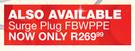 Ellies Surge Plug FBWPPE