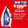 Sunbeam 2000W Steam Iron SSS-300C