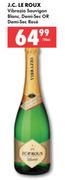 J.C. LE Roux Vibrazio Sauvigon Blanc/Demi-Sec Or Demi-Sec Rose-750ml