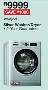 Whirlpool 9/6Kg Silver Washer/Dryer