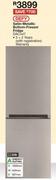 Defy 228L Satin Metallic Bottom Freezer Fridge DAC447