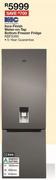 KIC 344L Inox Finish Water On Tap Bottom Freezer Fridge KBF639X