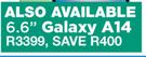 Samsung Galaxy A14 6.6" 4G Smartphone-Each