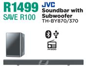 JVC Soundbar With Subwoofer TH-BY870/370