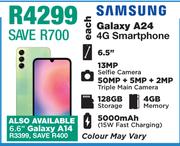 Samsung Galaxy A14 6.6" 4G Smartphone-Each