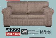 2.5-Division Polo Couch