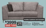 2-Division Pegasus Couch