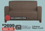 2-Division Slipper Couch
