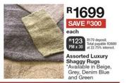Luxury Shaggy Rugs-Each