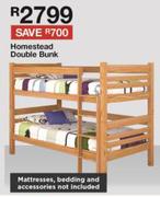 Homestead Double Bunk