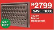 152cm Marco Headboard