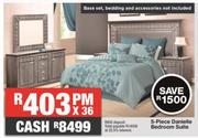 5 Piece Danielle Bedroom Suite