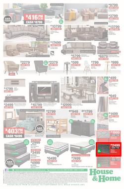 House & Home : Price Busters! (25 Aug - 08 Sep 2019), page 8