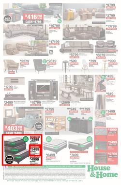 House & Home : Price Busters! (25 Aug - 08 Sep 2019), page 8
