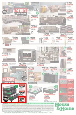 House & Home : Price Busters! (25 Aug - 08 Sep 2019), page 8