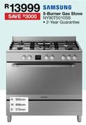 Samsung 5-Burner Gas Stove NY90T5010SS