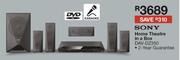 Sony Home Theatre In A Box DAV-DZ350