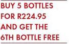 Backsberg Dry Red-5x750ml