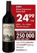 KWV Bonne Esperance Select Red-750ml