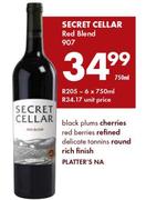 Secret Cellar Red Blend907-6x750ml