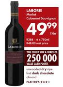 Laborie Merlot Cabernet Sauvignon-6x750ml