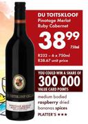 DU Toitskloof Pinotage Merlot Ruby Cabernet-6x750ml
