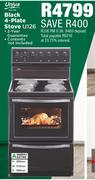 Univa Black 4 Plate Stove U126