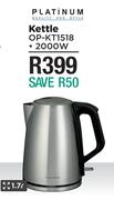 Platinum 1.7L Kettle OP-KT1518