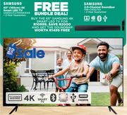 Samsung 65" (165cm) 4K Smart LED TV UA65A/CU7000KXXA